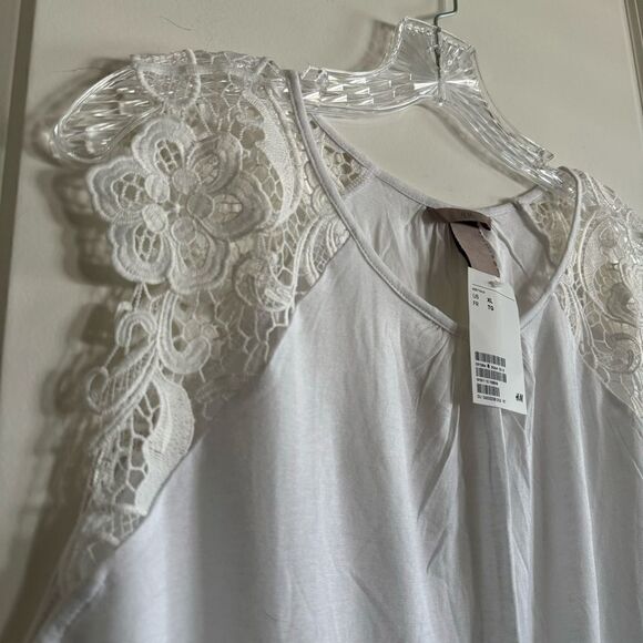 NEW H&M lacy shoulder tank - Picture 3 of 5
